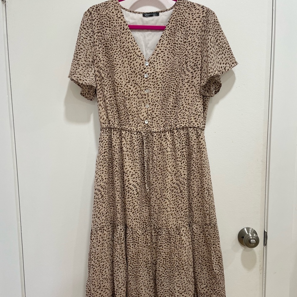 Maxi Print dress